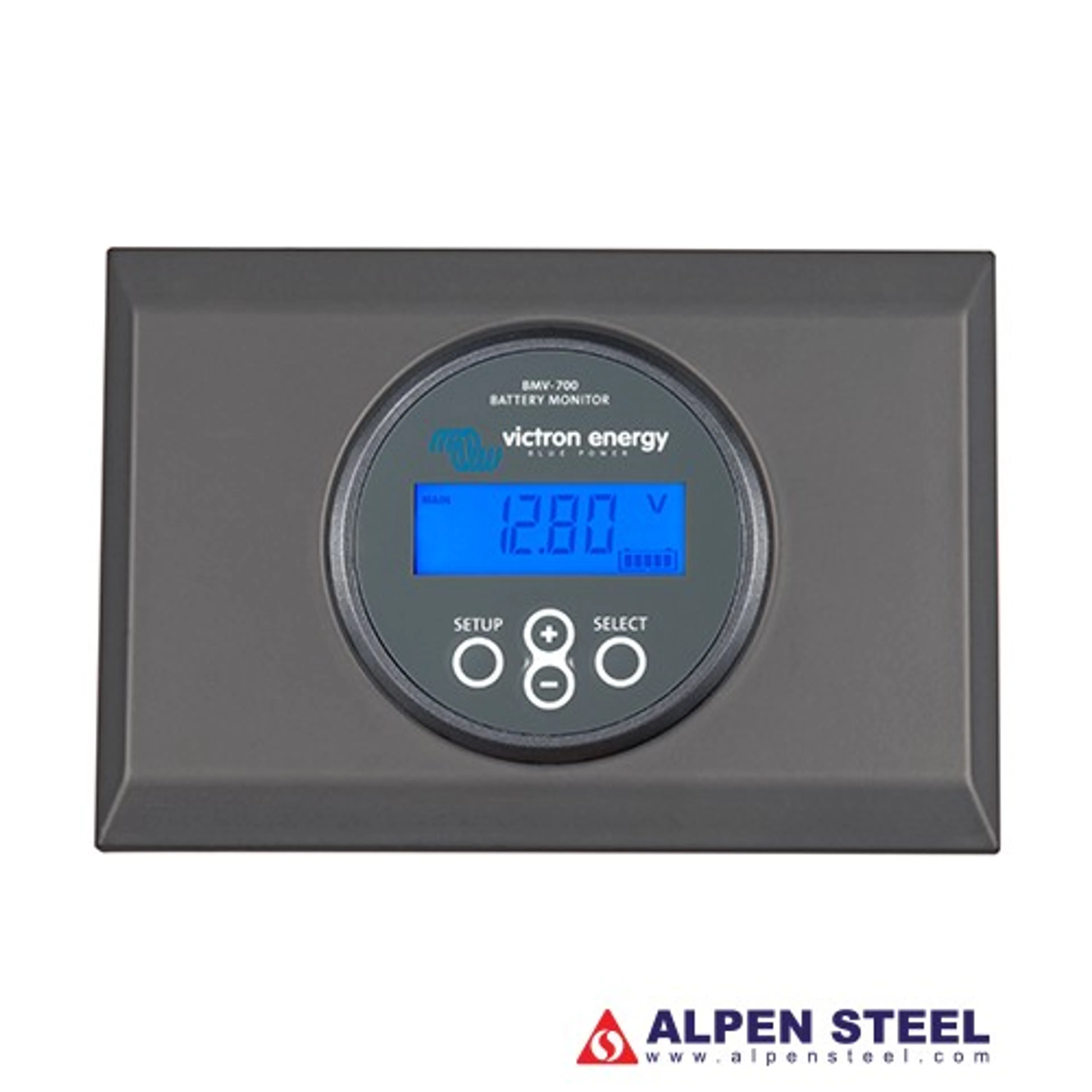 Wall mounted enclosure for BMV or MPPT Control