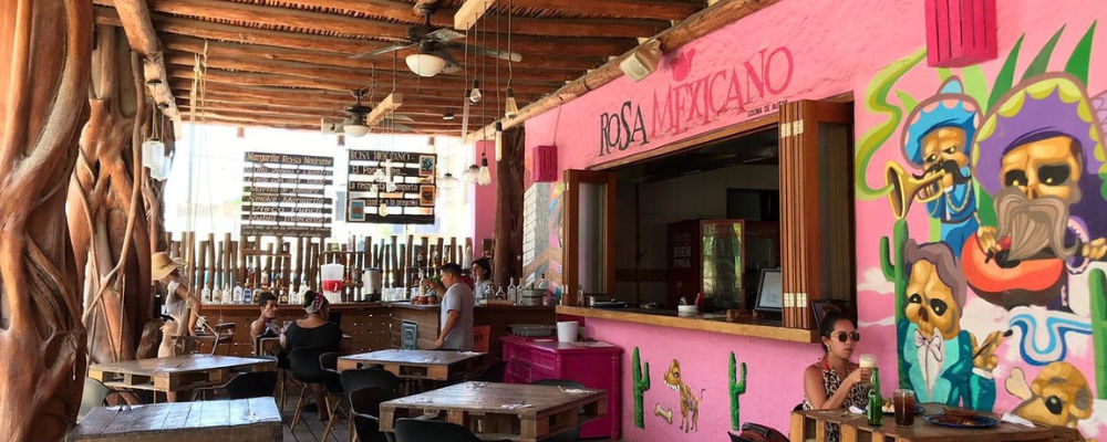 Rosa Mexicano Holbox