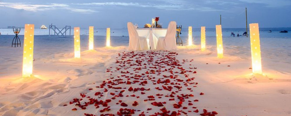 Romantic Dinner in Cancun