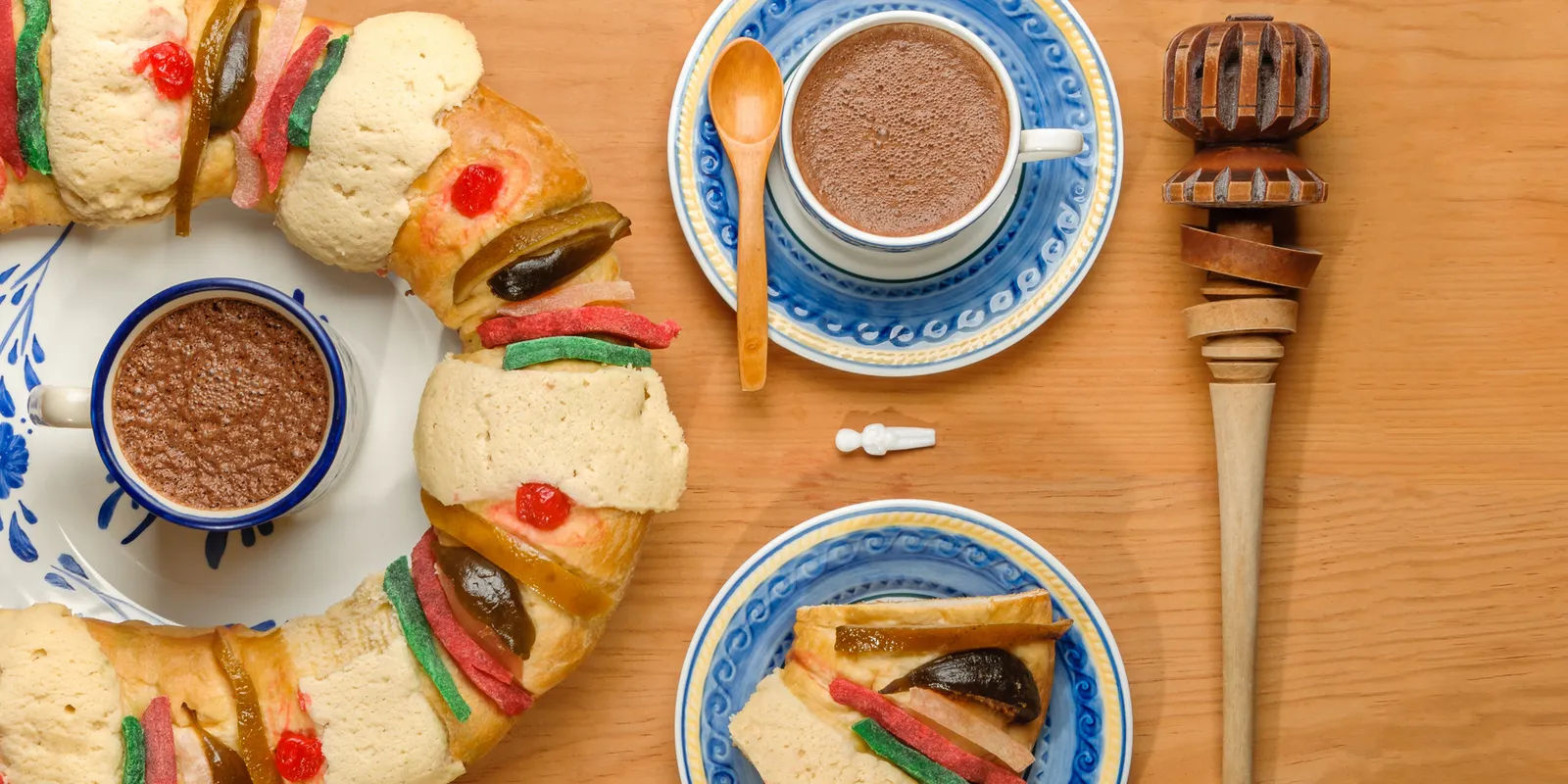 Rosca de Reyes y Café