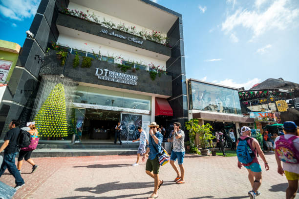 Quinta Avenida en Navidad