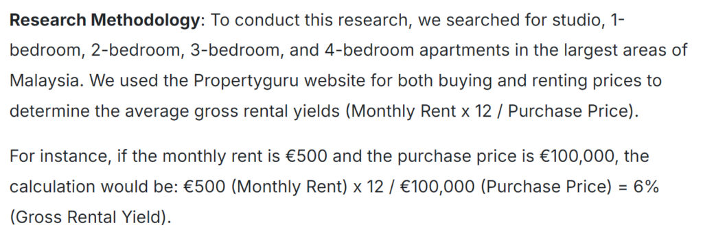 property investment