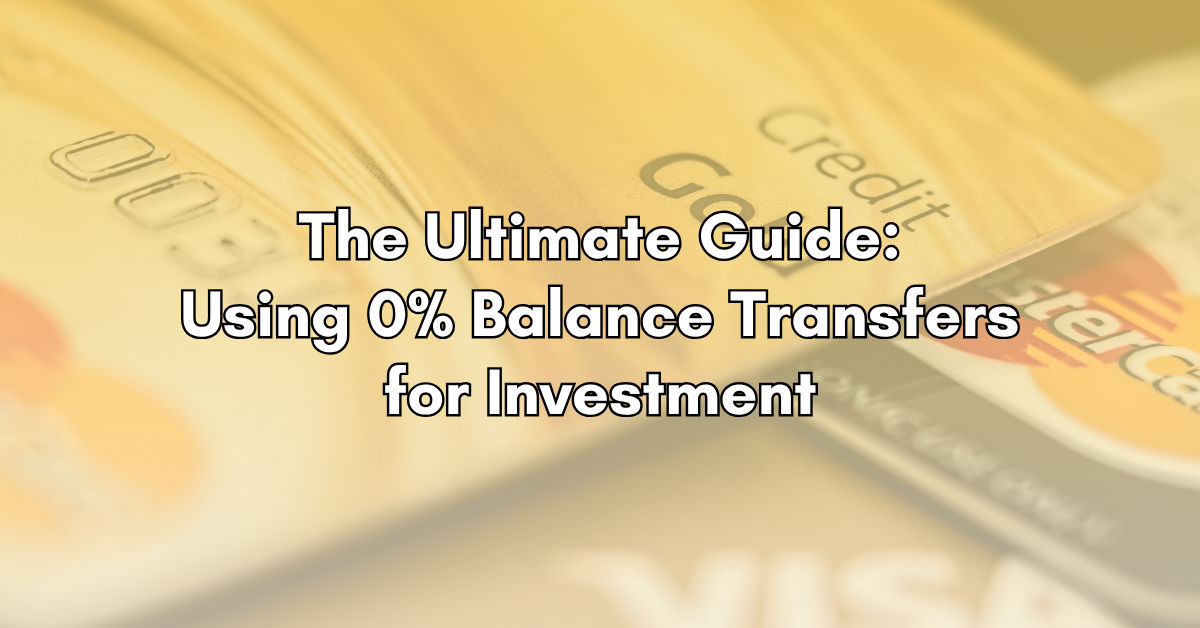 using balance transfer for investment