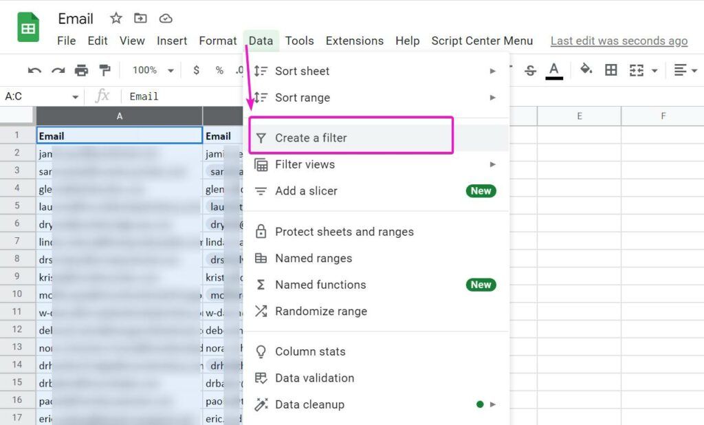 Sorting Results in Google Sheet