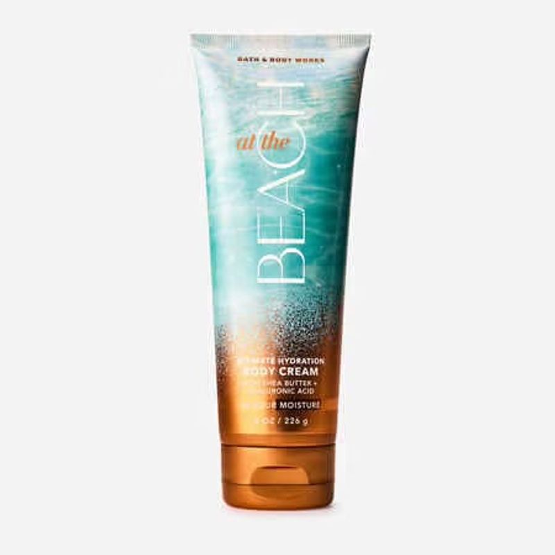 At The Beach Body Cream - Bath & Body Works - Euphoria Glam 