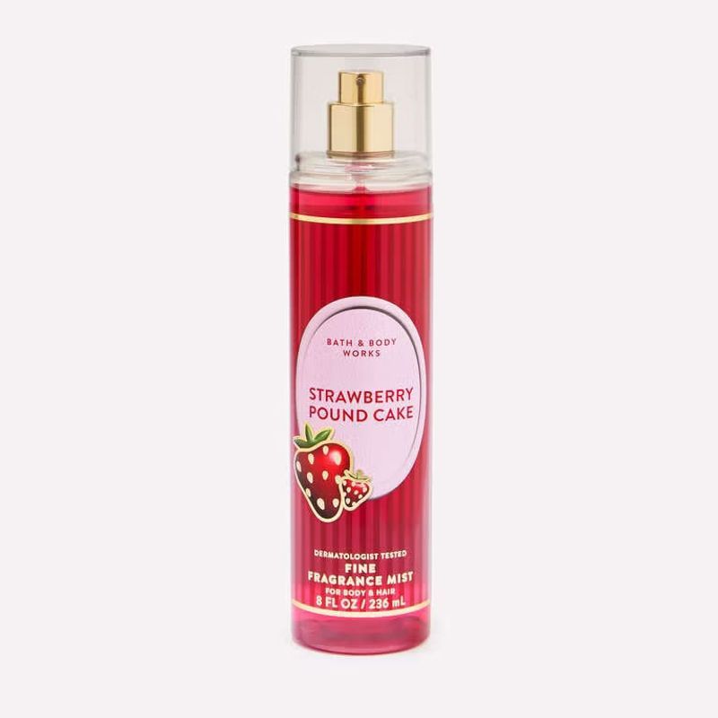 Bath & Body Works Strawberry Pound Cake mist - Euphoria Glam 