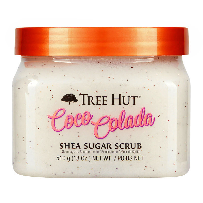 COCO COLADA SHEA SUGAR SCRUB - TREE HUT - Euphoria Glam 