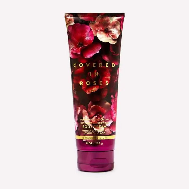 Covered In Roses Body Cream -  Bath & Body Works - Euphoria Glam 