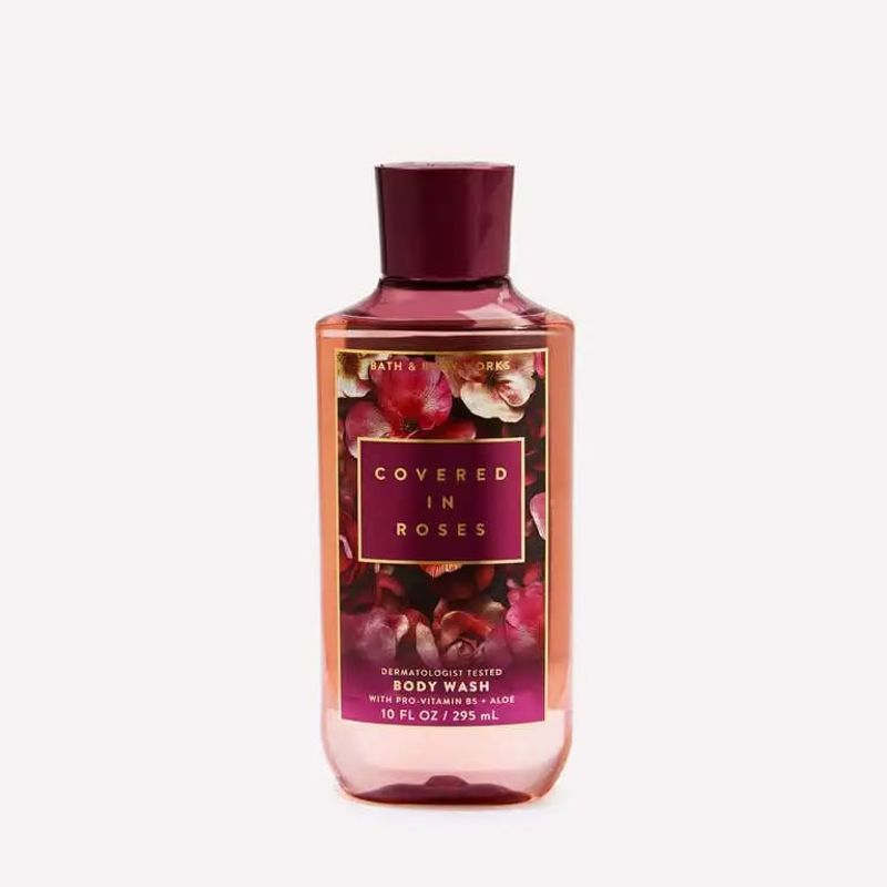 Covered In Roses Body Wash - Bath & Body Works - Euphoria Glam 