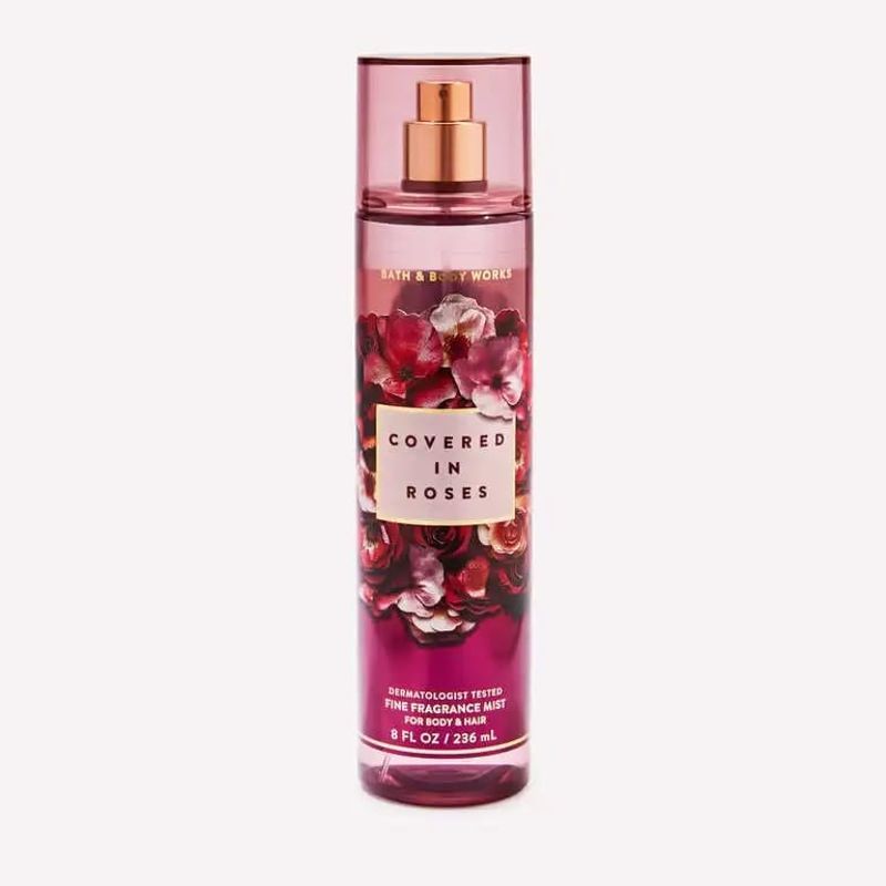 Covered In Roses Mist - Bath & Body Works - Euphoria Glam 
