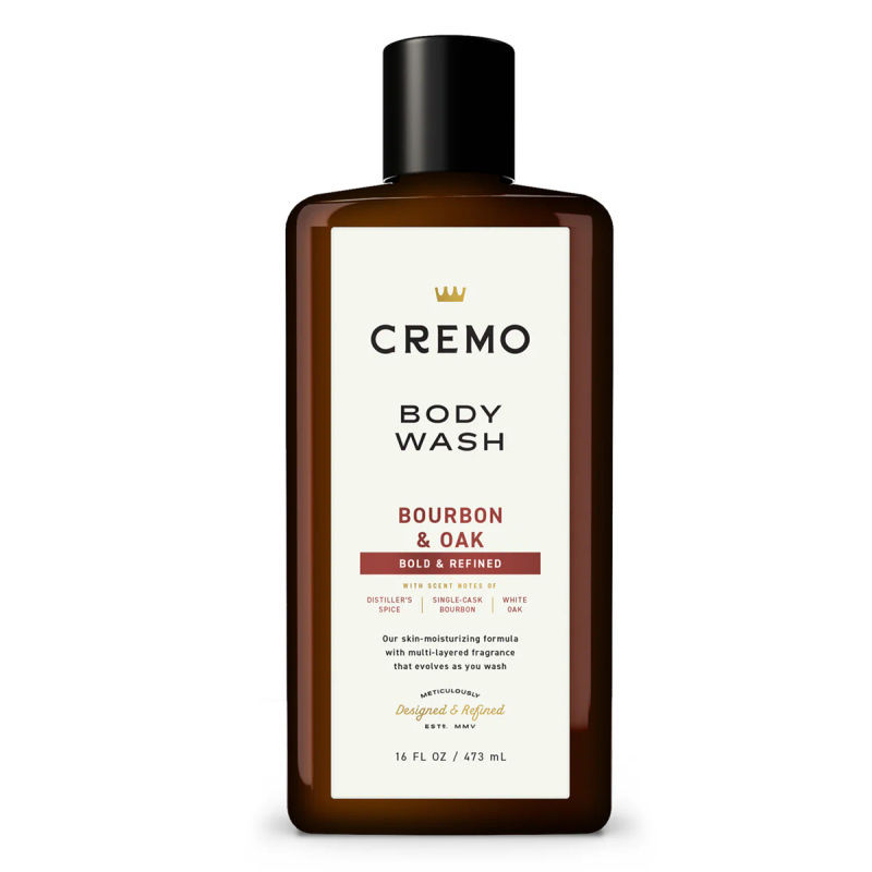 Cremo Bourbon & Oak Body Wash - Euphoria Glam 