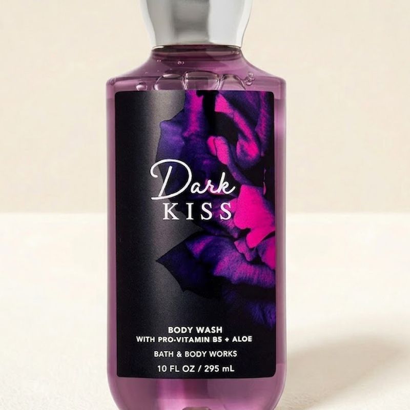 Dark Kiss Body Wash - Bath & Body Works - Euphoria Glam 