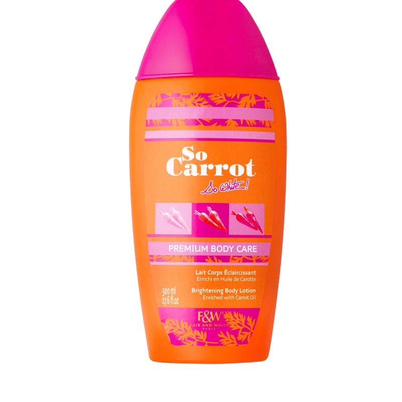 Fair&White So Carrot Brightening Lotion With carrot Oil - Euphoria Glam 