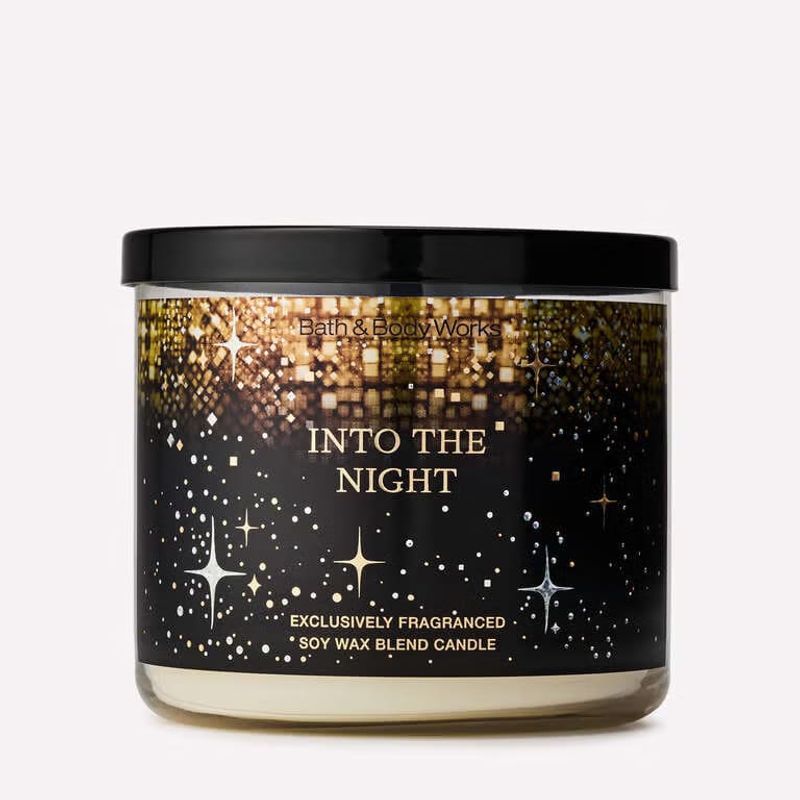 Into the Night 3-Wick Candle - Bath & Body Works - Euphoria Glam 