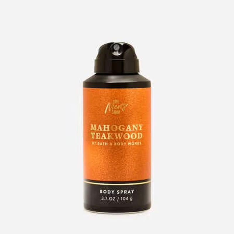 Mahogany Teakwood Body Spray - Bath & Body Works - Euphoria Glam 