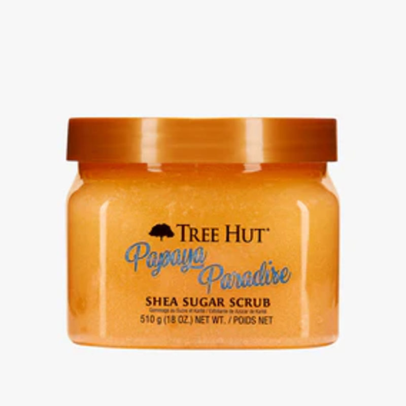 PAPAYA PARADISE SHEA SUGAR SCRUB -  Tree Hut - Euphoria Glam 