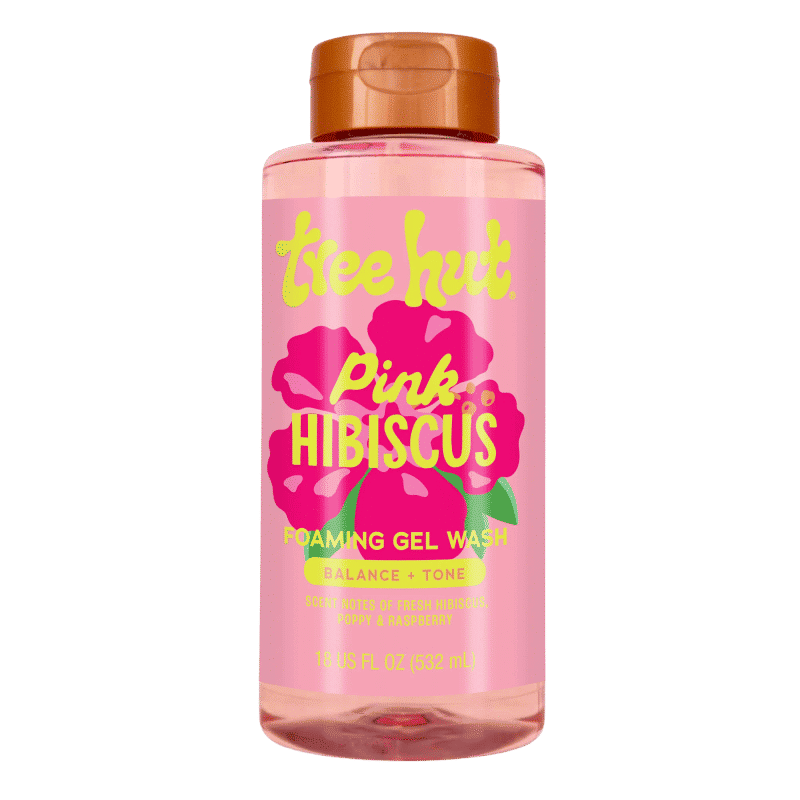 PINK HIBISCUS FOAMING GEL WASH - Euphoria Glam 