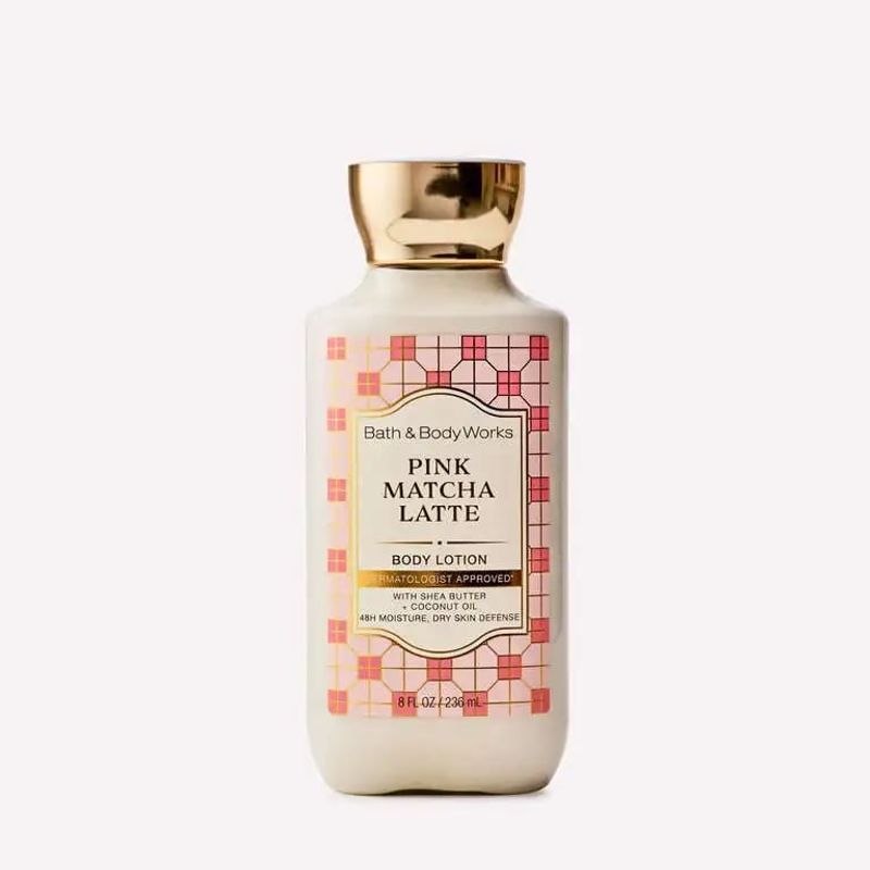 Pink Matcha Latte Body Lotion - Bath & Body Works - Euphoria Glam 