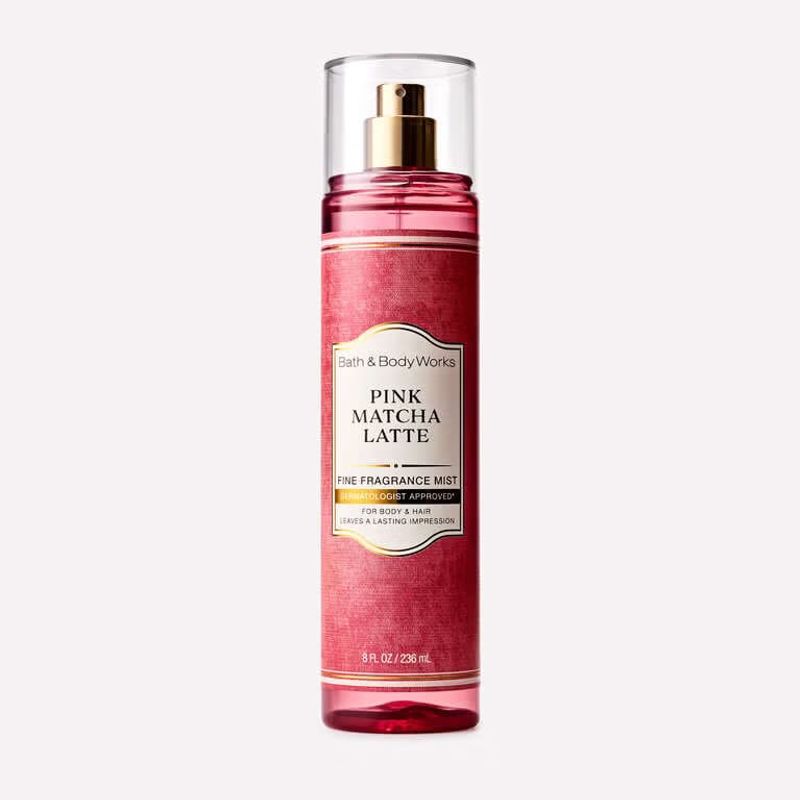 Bath & Body Works Pink Matcha Latte Fine Fragrance Mist - Euphoria Glam 