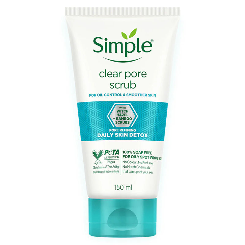 Simple Clear Pore Facial Scrub - Euphoria Glam 