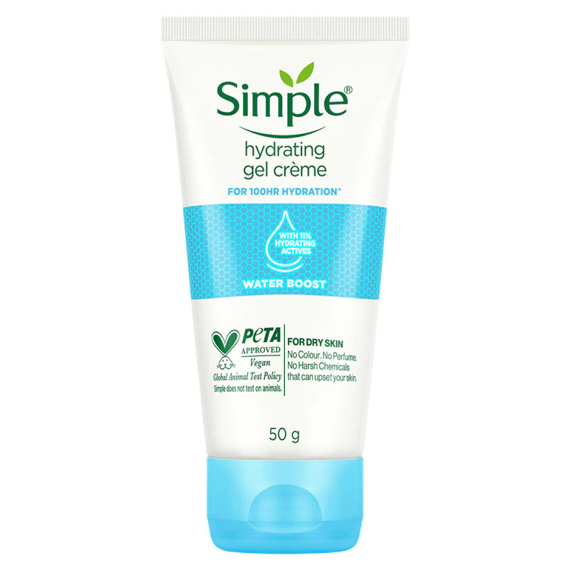 Simple Hydrating Gel Creme Moisturiser. - Euphoria Glam 