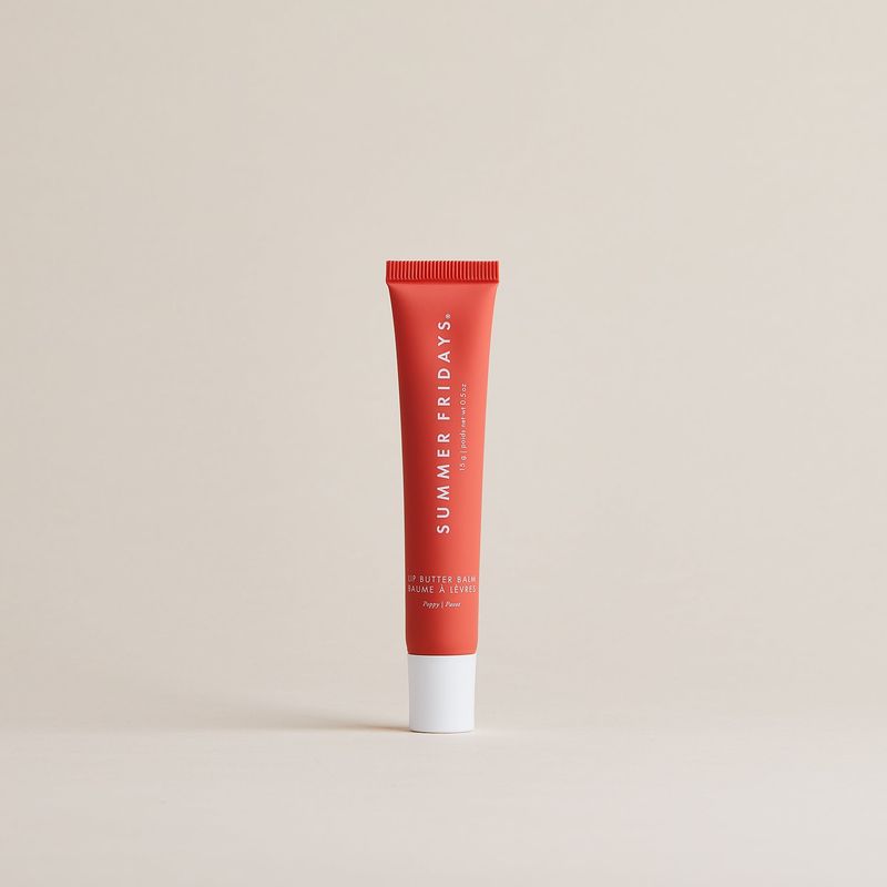 Summer Fridays Poppy Lip Butter Balm - Euphoria Glam 