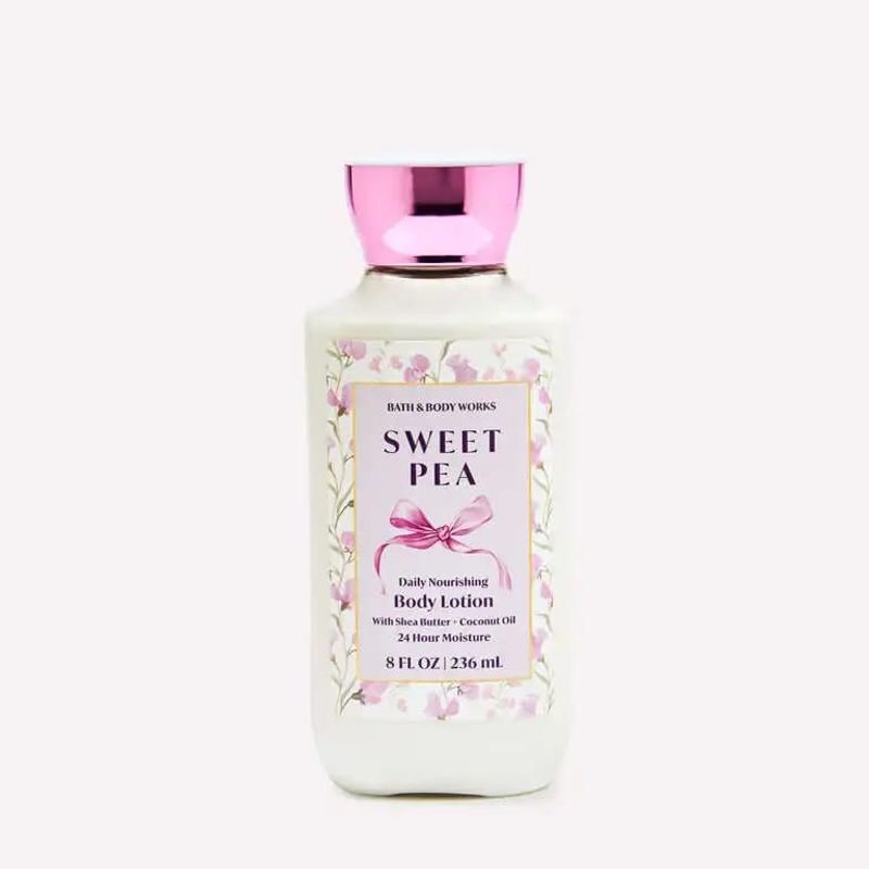 Sweet Pea Body Lotion - Bath & Body Works - Euphoria Glam 