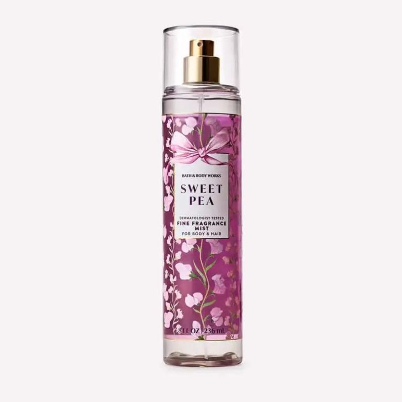 Sweet Pea Mist - Bath & Body Works - Euphoria Glam 