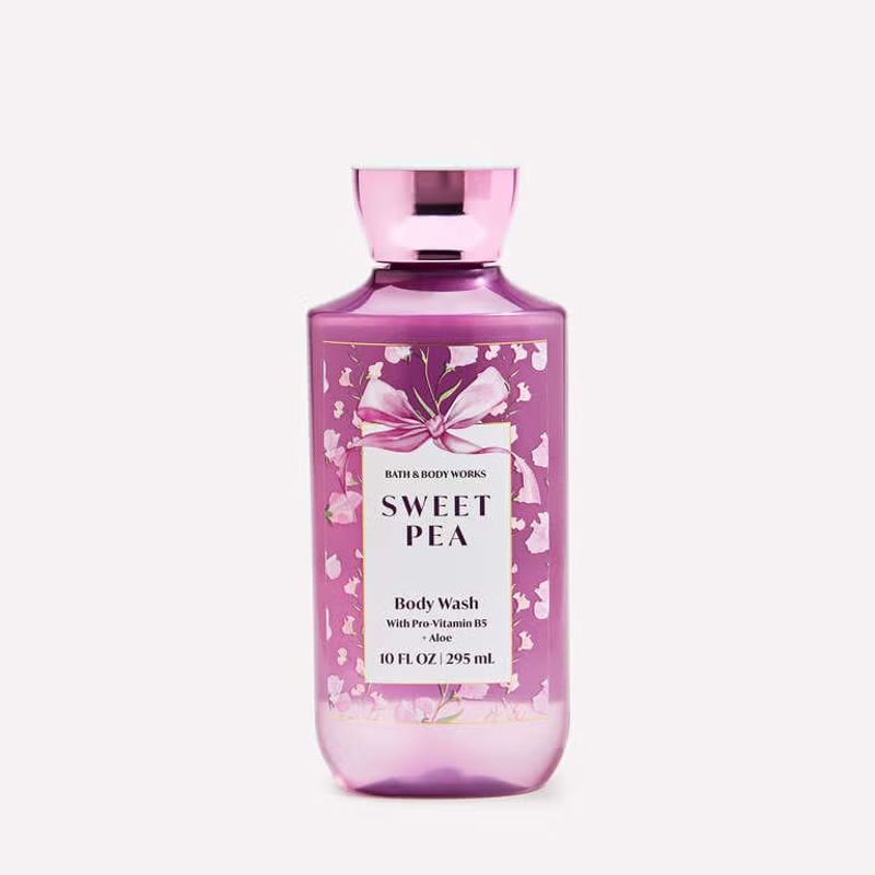 Sweet Pea Shower Gel - Bath & Body Works - Euphoria Glam 