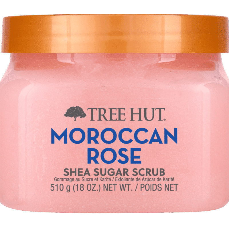 Tree Hut Moroccan Rose Shea Sugar Scrub - Euphoria Glam 