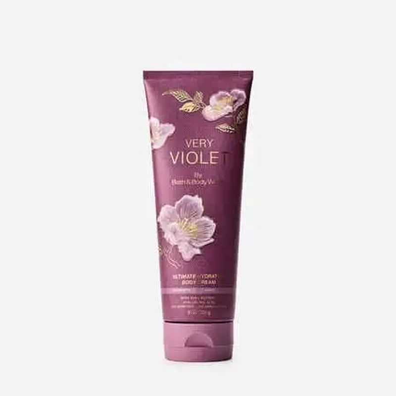 Very Violet Body Cream - Bath & Body Works - Euphoria Glam 