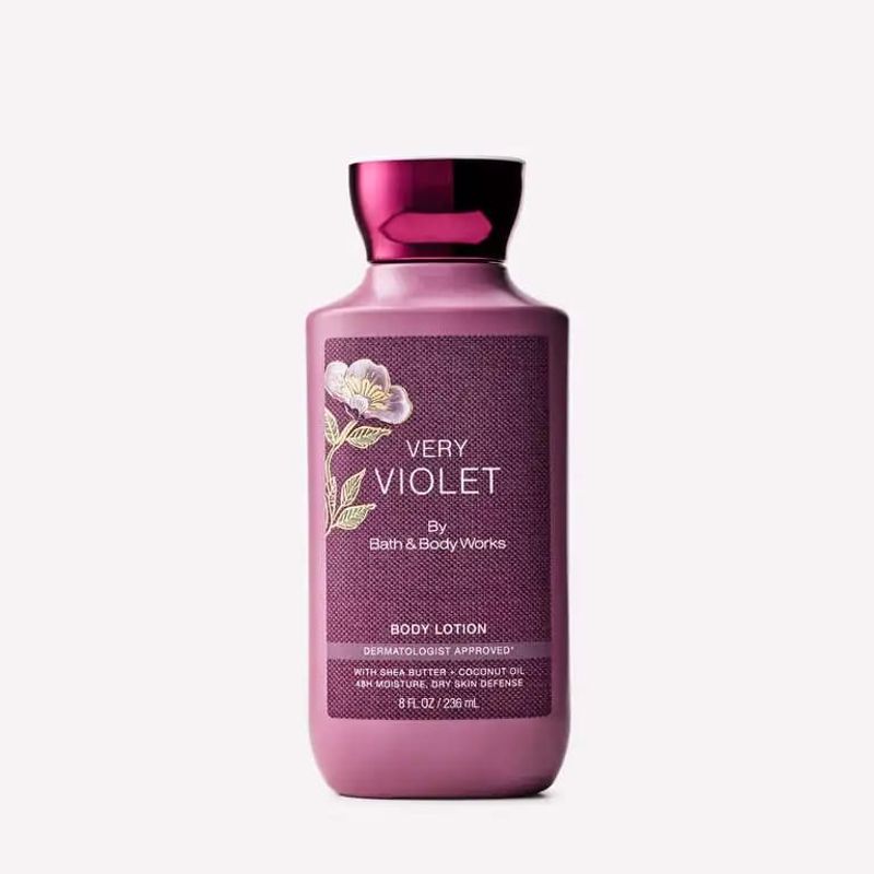 Very Violet Body Lotion - Bath & Body Works - Euphoria Glam 