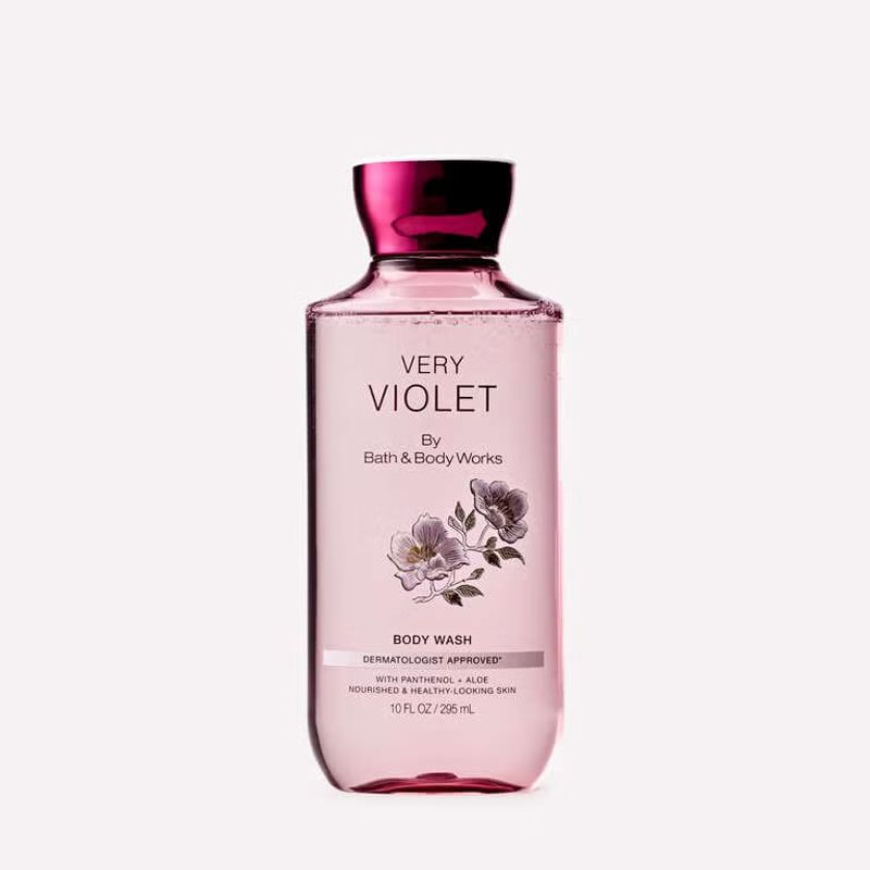 Very Violet Body Wash - Bath & Body Works  - Euphoria Glam 