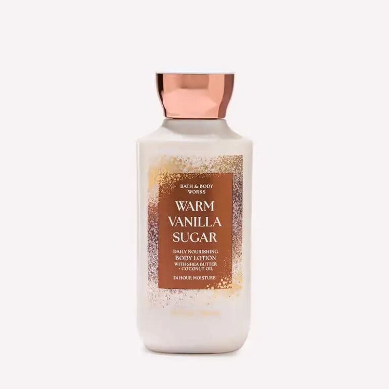 Warm Vanilla Sugar Body Lotion - Bath & Body Works - Euphoria Glam 