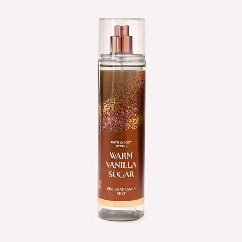 Warm Vanilla Sugar Mist - Bath & Body Works - Euphoria Glam 