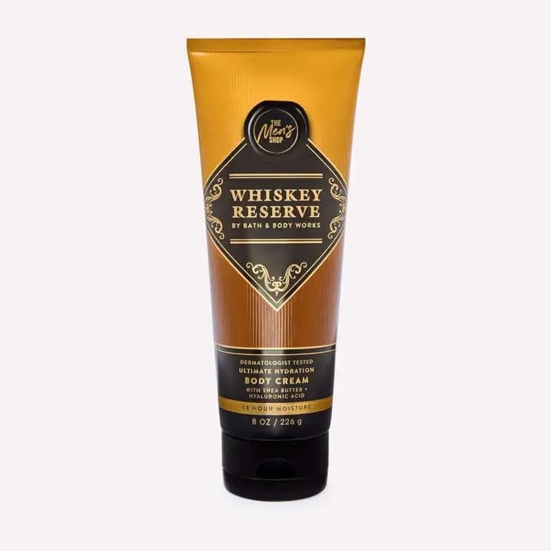 Whiskey Reserve Body Cream - Bath & Body Works - Euphoria Glam 