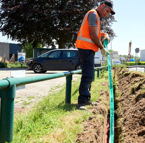 Eurofiber underground work cables