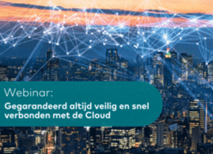 Webinar Partner Gegarandeerd naar de Cloud