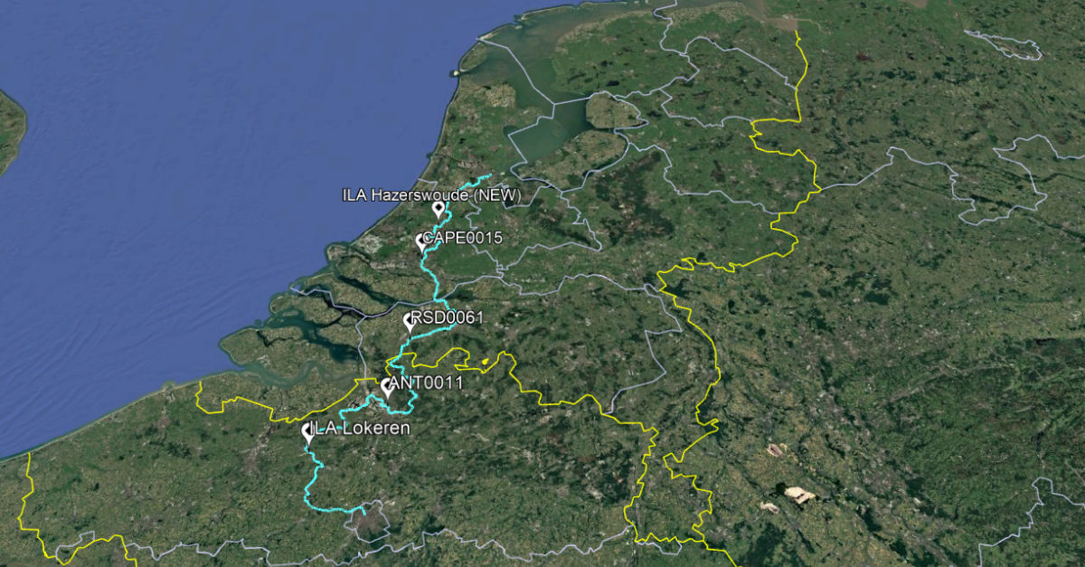 Long Haul route Amsterdam - Brussels