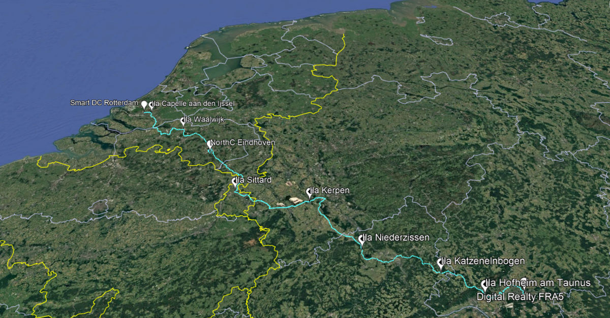 Long Haul route Rotterdam - Frankfurt