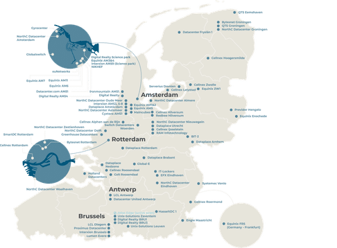 DCspine landkaart December 2022