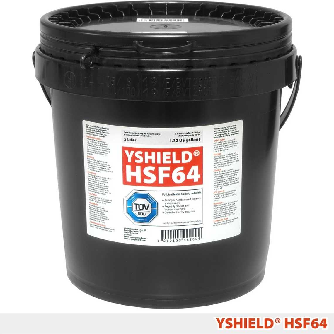 YSHIELD® HSF64 | Standard shielding paint | 5 liter