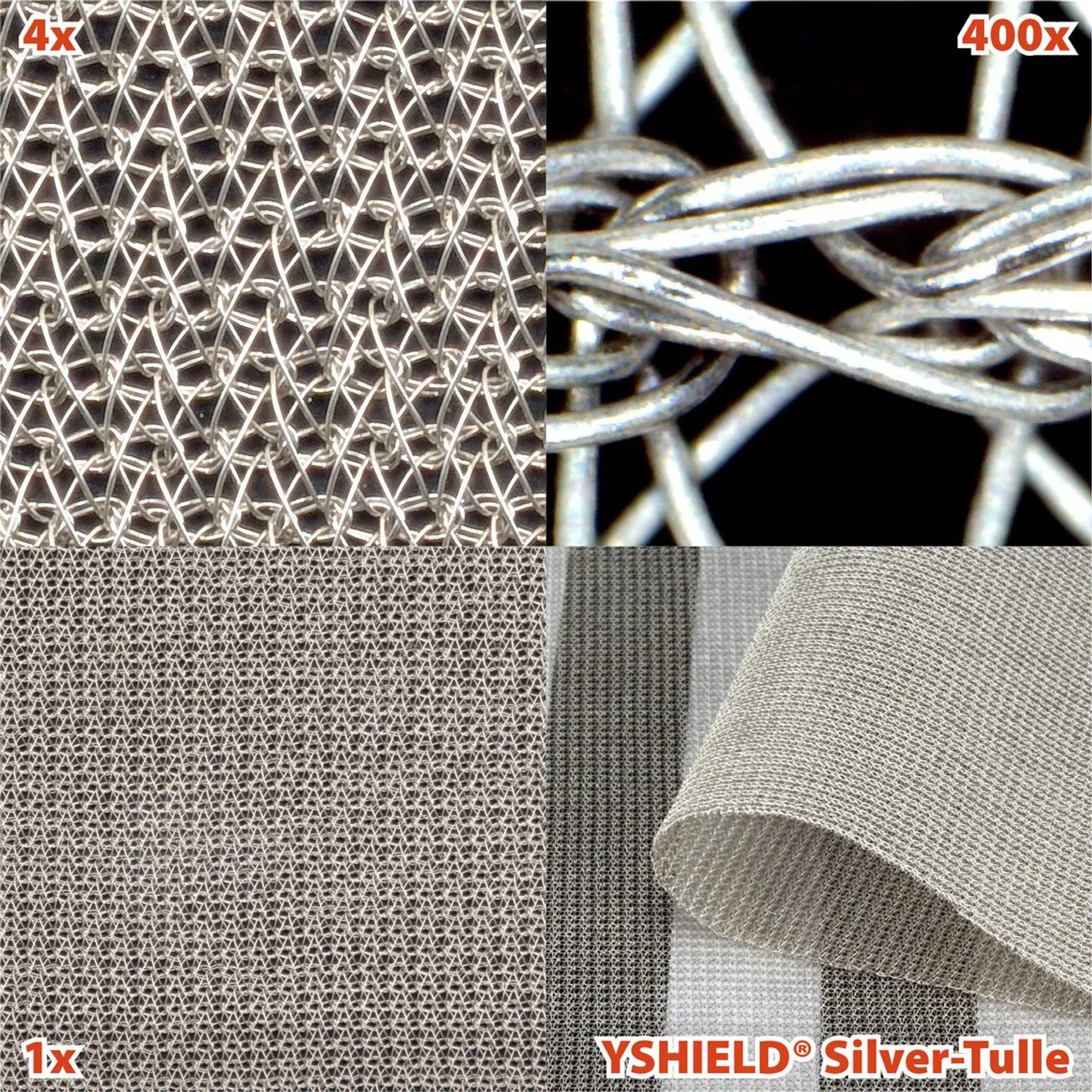 Swiss-Shield® NATURELL™, Shielding fabric, Width 250 cm, 1 meter