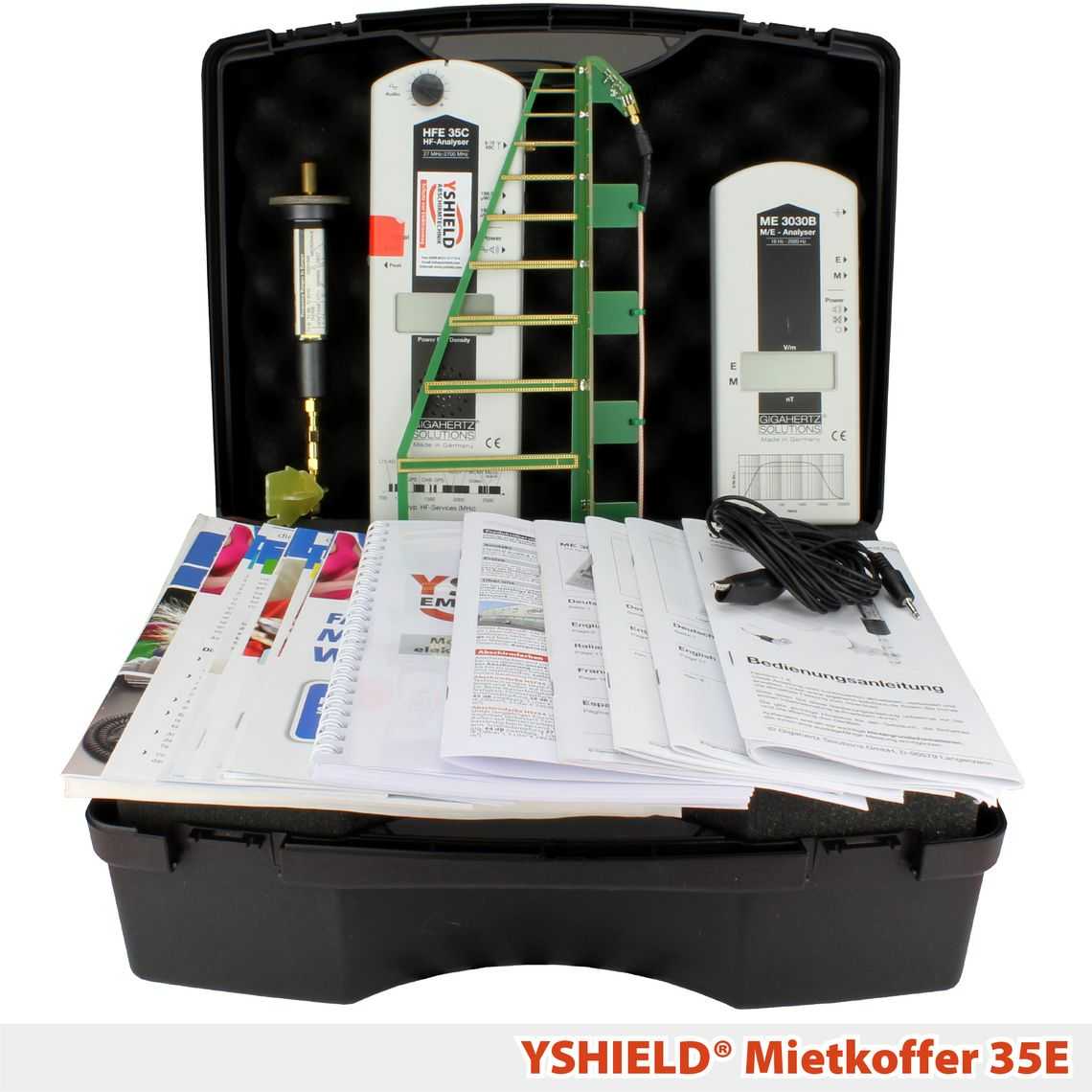 YSHIELD® 35E | Mietkoffer | Miete 7 Tage