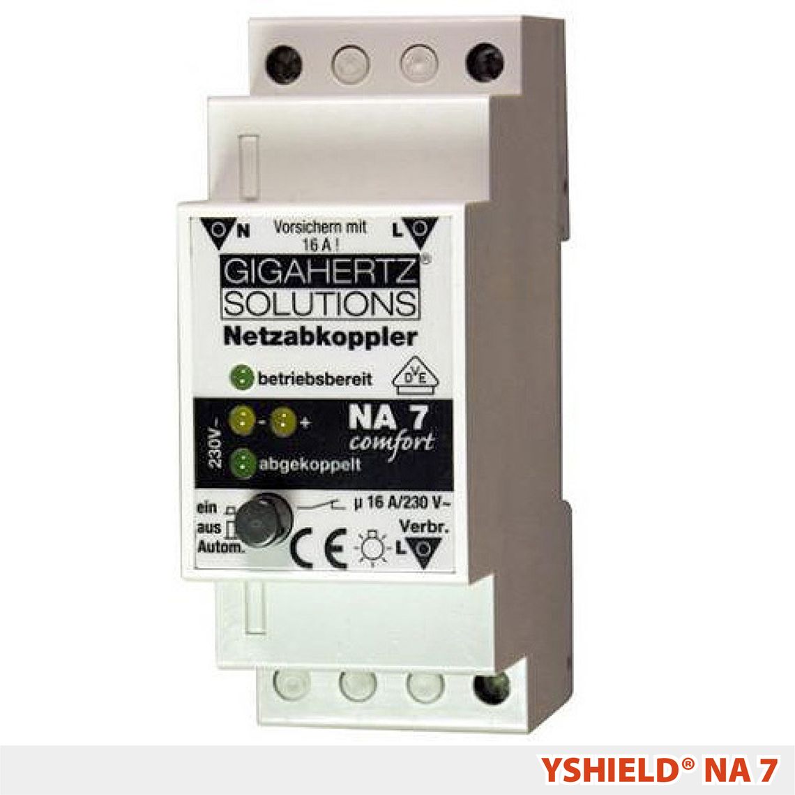 Comfort NA7 | Demand Switch with VDE mark | YSHIELD®
