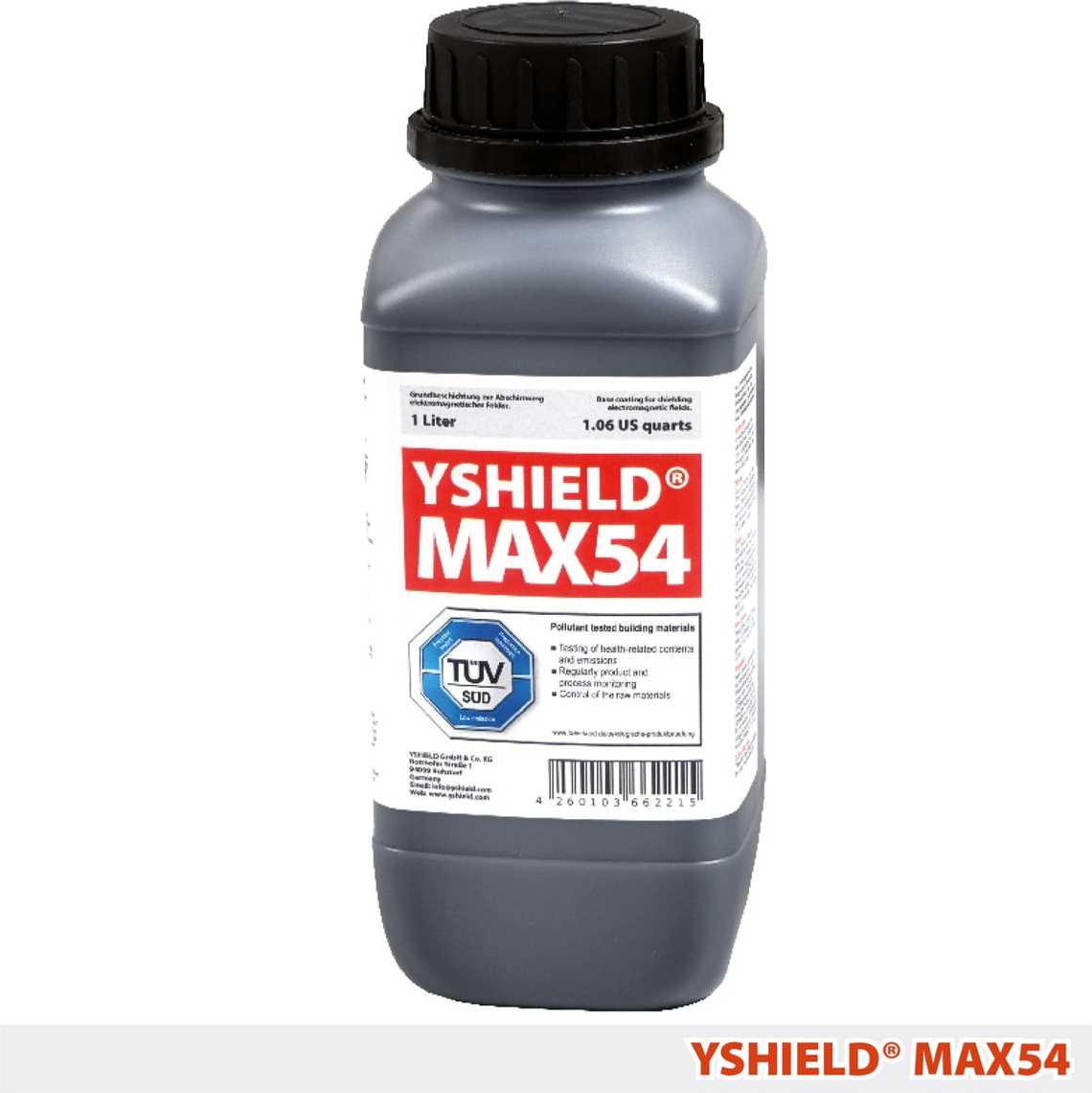 YSHIELD® MAX54 | Spezial Abschirmfarbe | 1 Liter