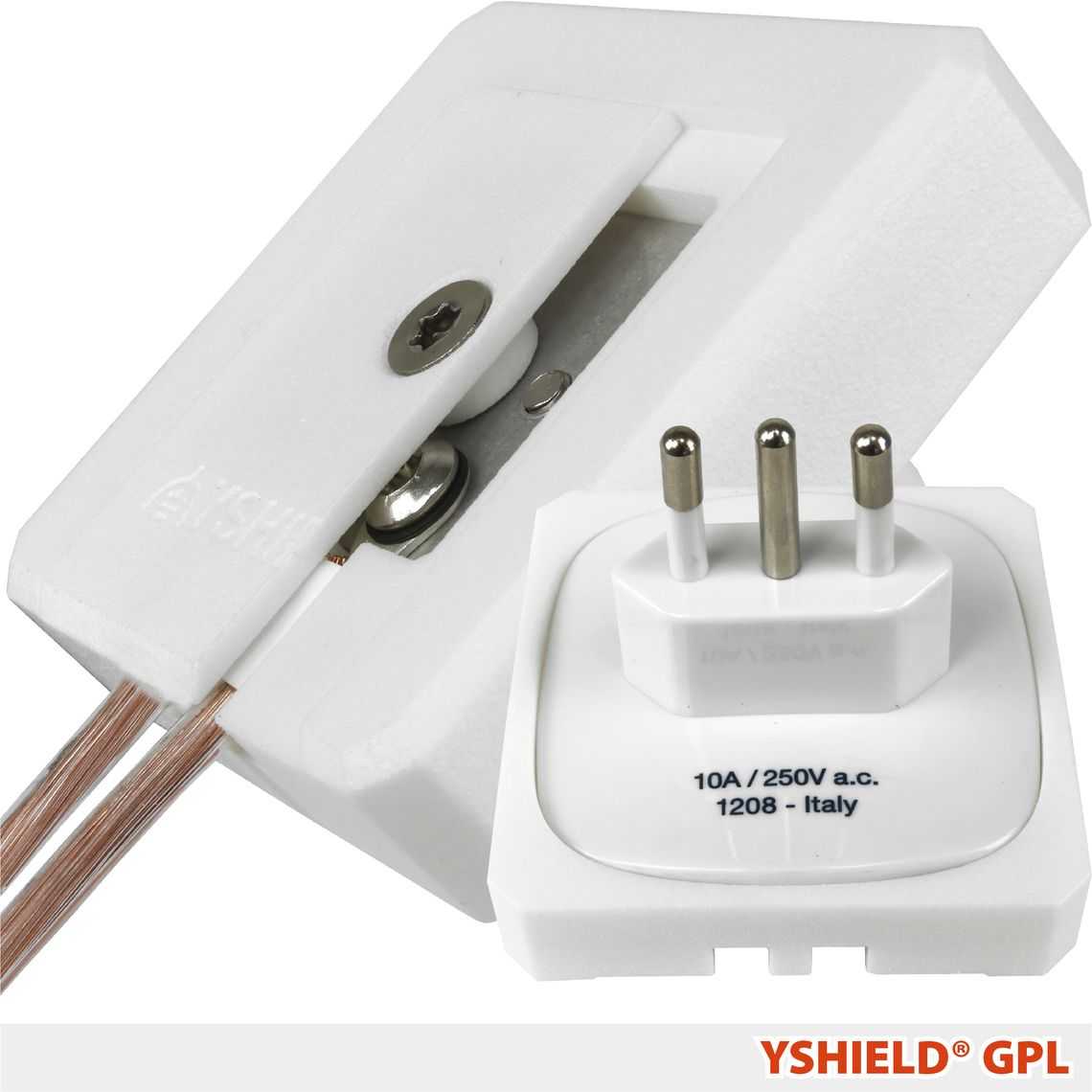 YSHIELD® GPL | Erdungsstecker L (CEI 23-50)