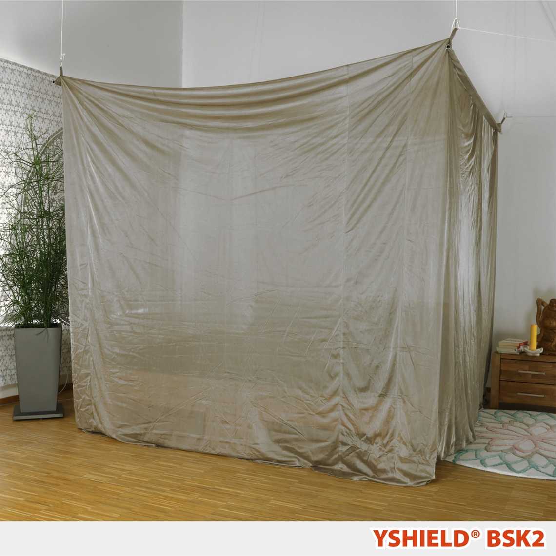 YSHIELD® BSK2 | SAFECAVE Shielding canopy | Box double bed