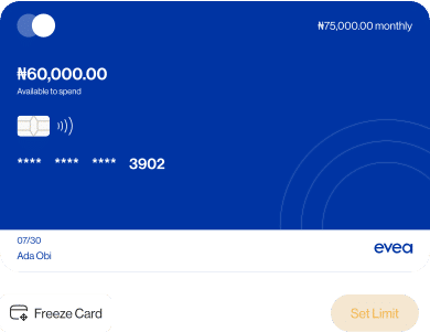 Credit Card with Masked Number