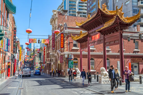 Chinatown In Melbourne